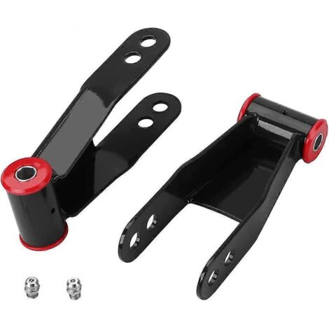 Kit de suspension arrière abaissée de 2 à 3 pouces compatible avec GMC Sierra 1500HD/2500HD/3500HD et Chevy Silverado 1500HD/2500HD/3500HD 2WD et 4WD. Remplace R-410520. (1/5)