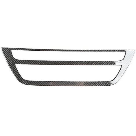 Accessoires pour BMW Série 5 G30 G38 (2017-2022) : panneau de boutons de commande de la climatisation centrale et du lecteur CD, en ABS. (1/5)