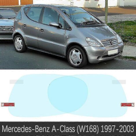 Film de protection pour rétroviseur intérieur Mercedes-Benz Classe A W168 W169 W176 W177 (1997-2020) - Anti-buée et imperméable - Accessoires inclus (1/5)