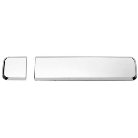 Grille centrale inférieure chromée de pare-chocs avant, cache de plaque d'immatriculation pour Spacia Gear Mk53-- (1/5)