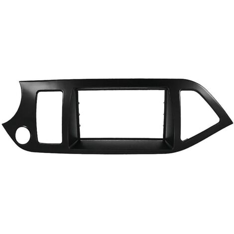 Façade d'autoradio 2 DIN pour Picanto / Kit d'installation Morning Stereo comprenant la façade, le panneau et le cadre DVD. (1/5)