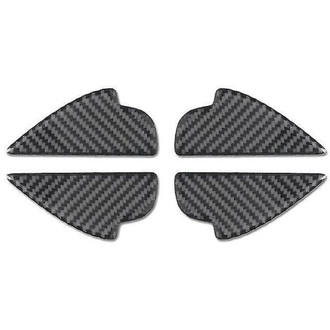 Garniture de cache de poignée de porte intérieure en fibre de carbone compatible avec Demio 2, 3, 6, -3, -5, -7, -9 et MX-5 (2017-2018). (1/5)