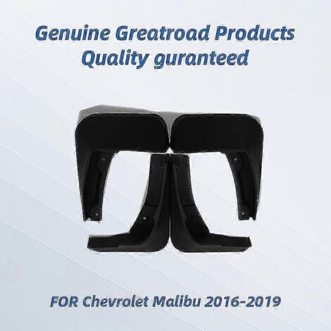 Bavettes de protection moulées pour Chevrolet Malibu 2013-2019, bavettes, garde-boue avant et arrière, kit d'ailes - 2016-2019 (1/5)