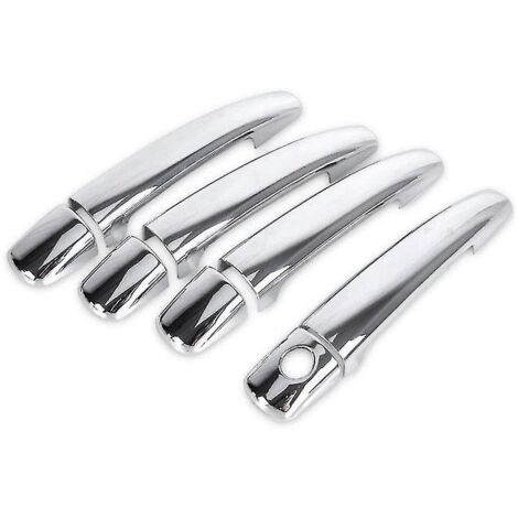 Pour 208 2012-2018 Luxuriou Chrome Exterior Door Handle Cover Car Accessories Stickers Trim Set-- (1/5)