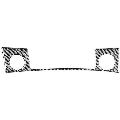 Garniture adhésive décorative en fibre de carbone pour panneau de boutons moteur Q5 2018-2023 - Accessoires intérieurs (1/5)