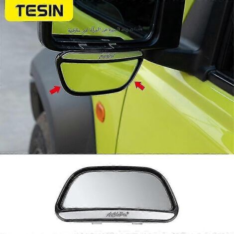 Rétroviseurs extérieurs Tesin pour Suzuki Jimny 2019-2020 : accessoires, rétroviseurs d'angle mort auxiliaires et rétroviseurs latéraux grand angle. (1/5)
