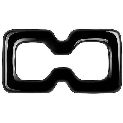 Décoration de panneau porte-gobelet arrière noir brillant pour intérieur de voiture 2022-2023 (1/5)