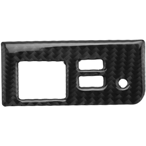 Pour MX-5 Miata Roadster, cache-bouton/interrupteur de rangement central en fibre de carbone, autocollant de garniture 2016+ MX-5 Nd I-- (1/5)