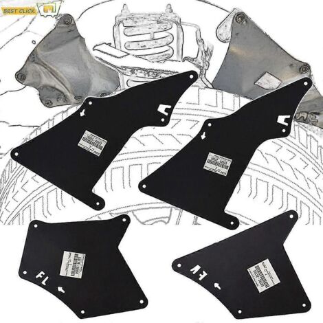 Bavettes garde-boue avant et arrière pour Toyota Land Cruiser Prado 2003-2020, protections anti-éclaboussures, bavettes, garde-boue, joint d'étanchéité de tablier.