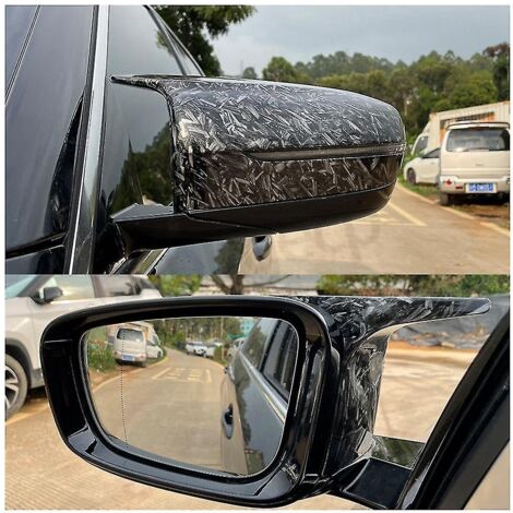 Coque de rétroviseur extérieur en fibre de carbone pour BMW Série 4, 5, 7 et 8 (G22, G23, G24, G11, G12, G14, G15, G1--) (1/5)