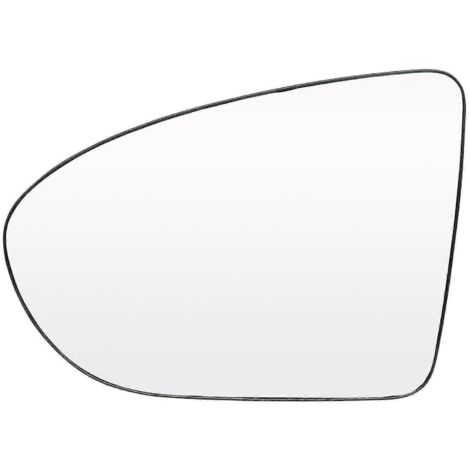 Rétroviseur extérieur gauche/droite chauffant et convexe avec plaque arrière pour Nissan Qashqai +2 Dualis J10 (2007-2014) (1/5)