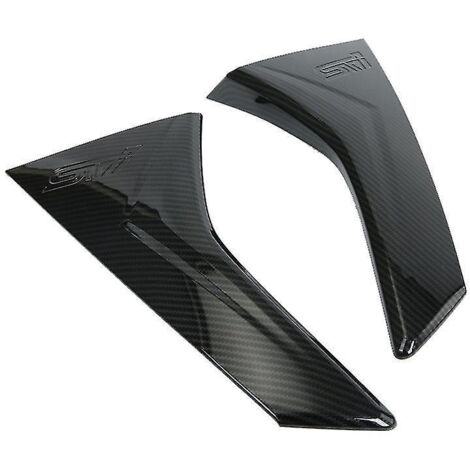 Aileron latéral de lunette arrière style fibre de carbone, garniture de protection pour XV 2018-2020 (1/5)