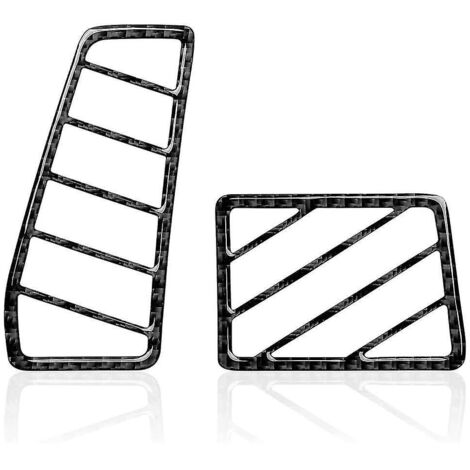 Autocollants décoratifs en fibre de carbone pour grilles d'aération latérales de dégivrage de voiture Challenger 2008-2014 - Accessoires intérieurs (1/5)