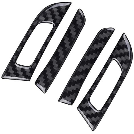 Cache de grille d'aération latérale avant en fibre de carbone pour BMW Série 3 F30 F32 F34 2013--- (1/5)