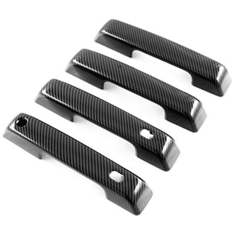 Cache-poignées de porte extérieur aspect fibre de carbone pour Smart 2021 2022 2023 (1/5)