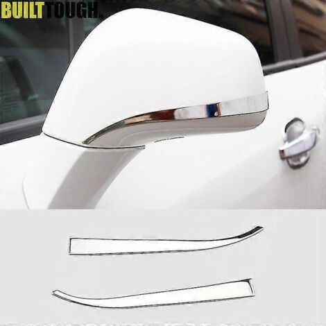 Pour Buick Encore, Opel, Vauxhall Mokka et Chevrolet Trax 2013-2015-2016 : baguettes de garniture chromées pour rétroviseurs extérieurs. (1/5)