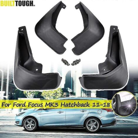 Pour Ford Focus 3 Mk3 Hatchback 2011 - 2018 Jeu de bavettes garde-boue bavettes pare-éclaboussures 2016 2017 2015 2014 2013 2012-- (1/5)