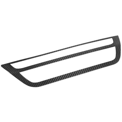 Panneau de réglage de la climatisation central en fibre de carbone pour console multimédia intérieure X3 X4 G01 G02-- (1/5)