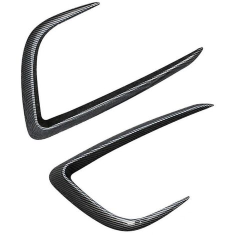Accessoires pour phare antibrouillard avant Model Y : cache-spoiler, déflecteur d'air, entourage, en fibre de carbone. (1/5)