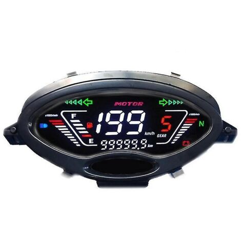 Ensemble d'instruments numériques pour moto, compteur de vitesse pour Charisma 125x Wave125s 125 125 Jl125-- (1/4)