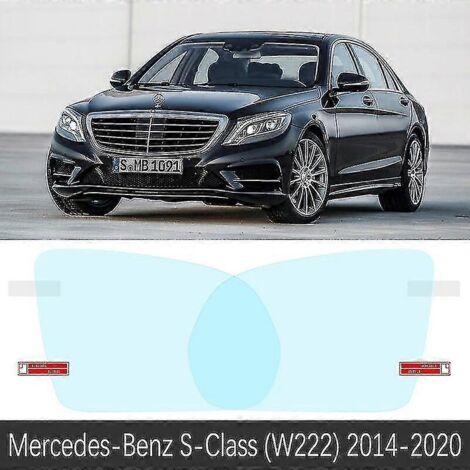 Film de protection pour rétroviseur intérieur Mercedes-Benz Classe S W220 W221 W222 (1999-2020) - Accessoires autocollants anti-buée et imperméables - Classe S (W222) 2014-2020 (1/5)