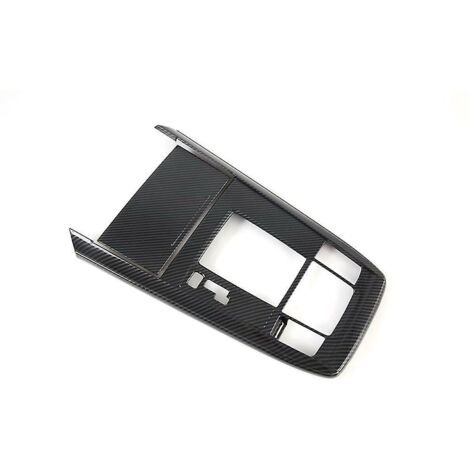 2 pièces Garniture de porte-gobelet de console centrale en fibre de carbone pour Mercedes-Benz CX-30 (2020-2021) (1/5)