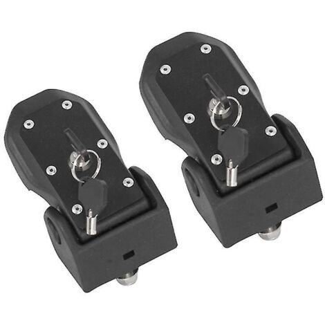 Kits de verrouillage de capot moteur pour Wrangler JK 07-17, JL Unlimited 18 et suivants, Gladiator JT 20 et suivants. (1/5)