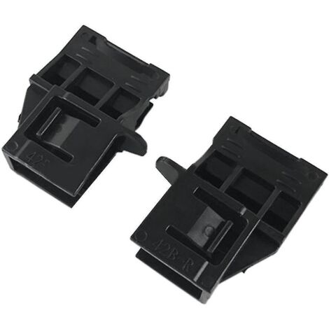 2 pièces de pare-soleil panoramique à boucle fixe, clip de fixation en plastique noir 70800-tly-h11za Pour 2017-2021-- (1/5)