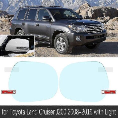 Film de protection pour rétroviseur intérieur de Toyota Land Cruiser 200 J200 LC200 (2008-2019) : protection intégrale anti-buée et imperméable, compatible avec les clignotants intégrés. (1/5)