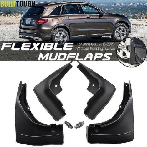 Bavettes de protection pour Mercedes-Benz Classe GLC X253 2016-2022 - Garde-boue avant et arrière