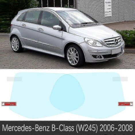 Film de protection pour rétroviseur intérieur Mercedes-Benz Classe B W245 W246 W247 (2006-2020) - Accessoires autocollants anti-buée et imperméables - Classe B (W245) 2006-2008 (1/5)
