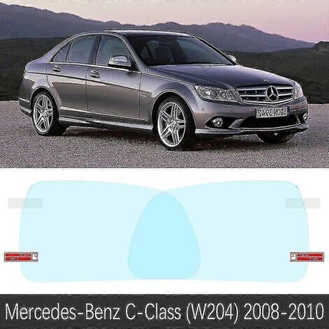 Film de protection pour rétroviseur intérieur Mercedes-Benz Classe C W203 W204 W205 (2001-2020) - Accessoires autocollants anti-buée et imperméables - Classe C (W204) (2008-2010) (1/5)