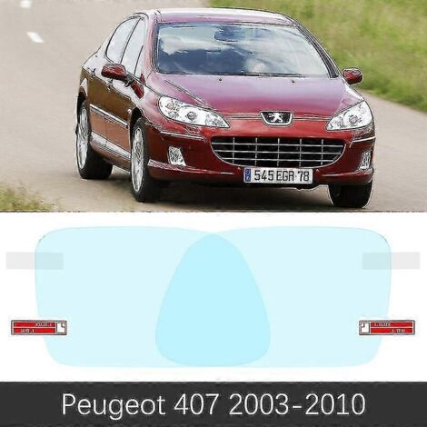 Film de protection pour rétroviseur intérieur Peugeot 407 407sw Coupé 2003-2010 - Couverture intégrale anti-buée et imperméable - Accessoires inclus (2004, 2005, 2006 et suivantes) (1/5)
