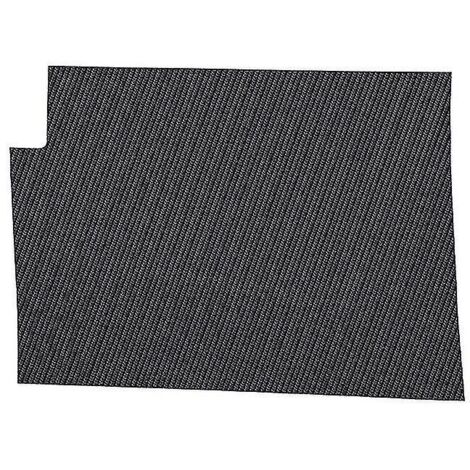 Protection de boîte à gants en cuir et fibre de carbone pour voiture, tapis anti-salissures, housse de protection pour Alp-- (1/5)