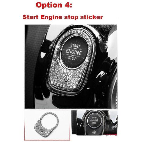 Autocollant diamant pour Mercedes-Benz Classe A W177 V177 GLB CLA GL - Accessoire de décoration intérieure - Option 4 (1/5)