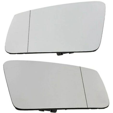 Rétroviseurs extérieurs chauffants en verre pour Mercedes W204 W212 Classe S/C/E (paire droite + gauche) 2128101721 2128101821-- (1/5)