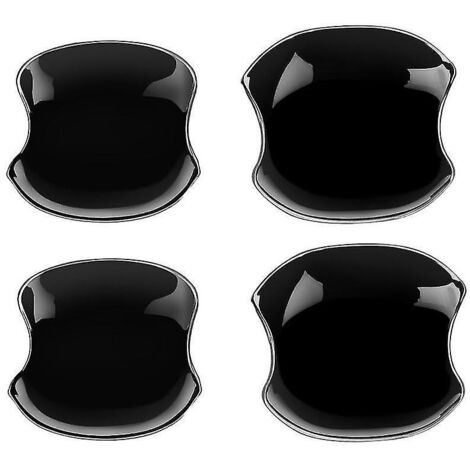 Cache-poignée de porte noir brillant pour Toyota Sienta Série 10 (réf. 202) (1/5)
