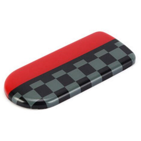 Couvercle de poignée de boîte à gants de voiture, garniture de boîte de rangement, autocollant, couvercle de bol pour S F54 F60 Noir Rouge-- (1/5)