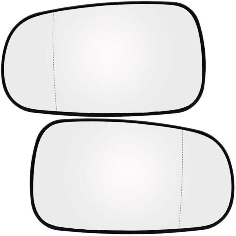 Rétroviseurs extérieurs chauffants grand angle pour Saab 93, 95, 9-3 et 9-5 (2003-2012) - Côté conducteur et passager - Plaque d'immatriculation arrière incluse (1/5)