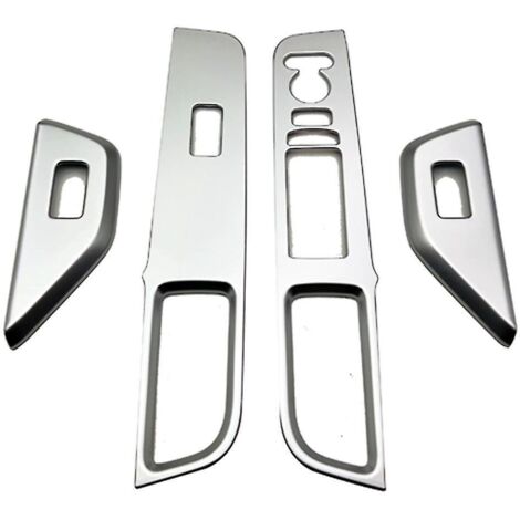 Pour Stepwgn Rp Series 2023 Voiture Chrome Bouton de Levage de Vitre Voiture Cache Garniture Panneau d'Accoudoir de Porte Conduite à Droite-- (1/5)