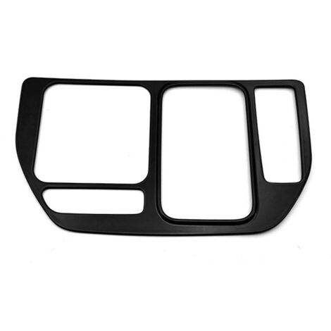 Pour Stepwgn Spada / 2022 2023 Voiture Autocollant de panneau de commande central noir Modification intérieure-- (1/5)