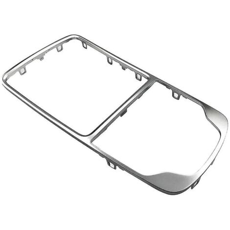 8v0864260 Pour A3 8v 14-19 Garniture de console centrale chromée argentée Pommeau de levier de vitesses chromé Cadre MMI Pa-- (1/5)