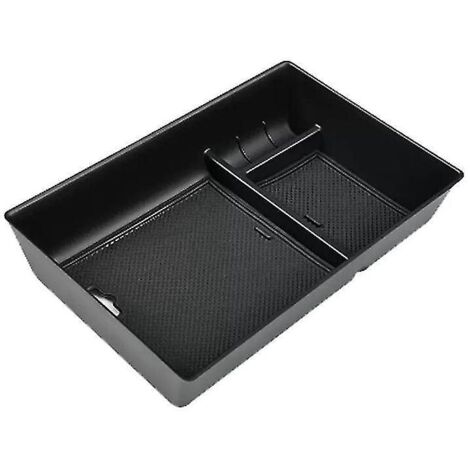 Pour les modèles Eqs 350 et 450 (2022-2023) : Organisateur de console centrale de rangement pour accoudoir de voiture, plateau d'accessoires divers. (1/5)