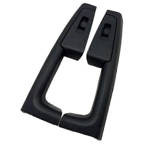 2 poignées de porte arrière pour Skoda Superb 2008-2013, beige, gris, noir, panneau de commande de lève-vitre, gauche et droite, référence 3TD 867 161 - Poignée de porte intérieure - Noir (1/4)