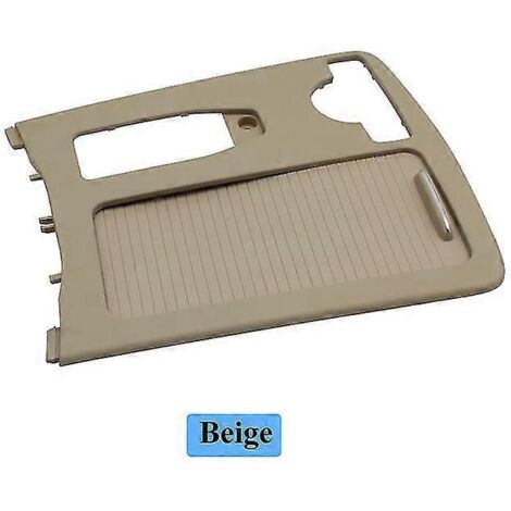 Garniture de volet pour accoudoir de voiture (conduite à gauche) avec porte-gobelet pour Mercedes-Benz W204 C180 C200 C300 W207 E W212 E260 E300 2046800107 --Beige (conduite à gauche) (1/5)