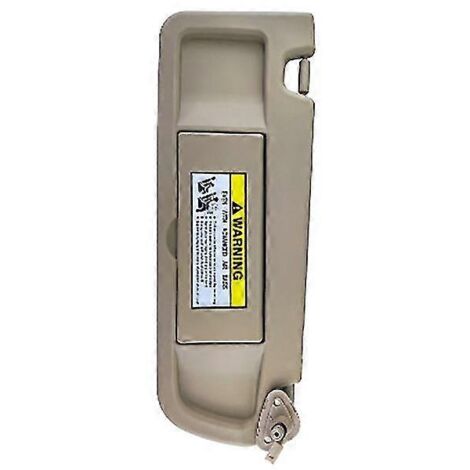 Pare-soleil gauche et droit pour Honda Civic 2006-2008 (références 83280-sna-01zc et 83230-sna-a01zc) - Accessoires et pièces de rechange - Pare-soleil droit - Beige (1/5)