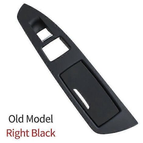 Accoudoir de porte arrière intérieur avec cendrier intégré pour BMW Série 7 730 740 F750 760 F01 F02 (conduite à gauche/droite) - Panneaux de porte intérieurs et accessoires - Noir (côté droit) (1/5)
