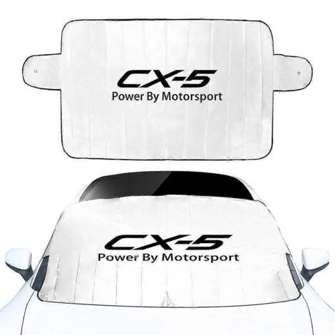 Pare-soleil de pare-brise avant de voiture de qualité supérieure pour Mazda 3, 6, 2, CX-5, CX-9, CX-3, CX-30, MPS, Demio, Axela, Atenza, MX-5, BT-50, Biante, MS - Accessoires auto - Pour CX-5 (1/5)