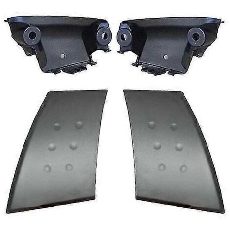 Cache de poignée intérieure grise pour Peugeot 107, Toyota Aygo et Citroën C1 (2005-2009) - Poignée de porte intérieure gauche et droite (cache et base). (1/5)