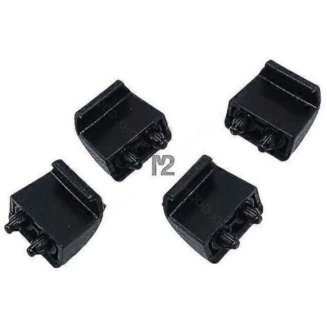 4 crochets de rideau pare-soleil arrière compatibles avec Hyundai Santa Fe Sport DM 2013-2018 OEM 839122w000 83912 2w000 83912-2w000 - Cache de protection pour serrure de porte (1/4)